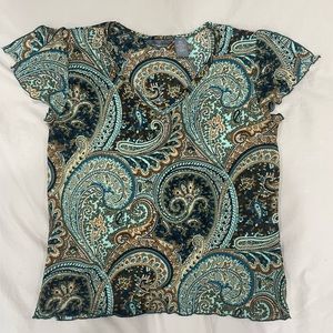 Y2K short sleeve top